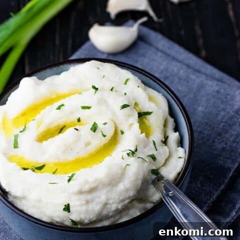 Image for Easy Creamy Cauliflower Mashed Potatoes
