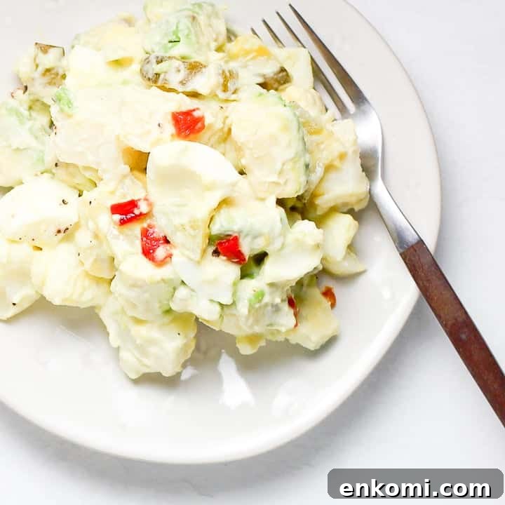 Image for The Best Avocado Potato Salad Recipe