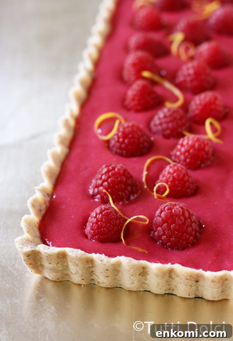 Raspberry Curd Tart