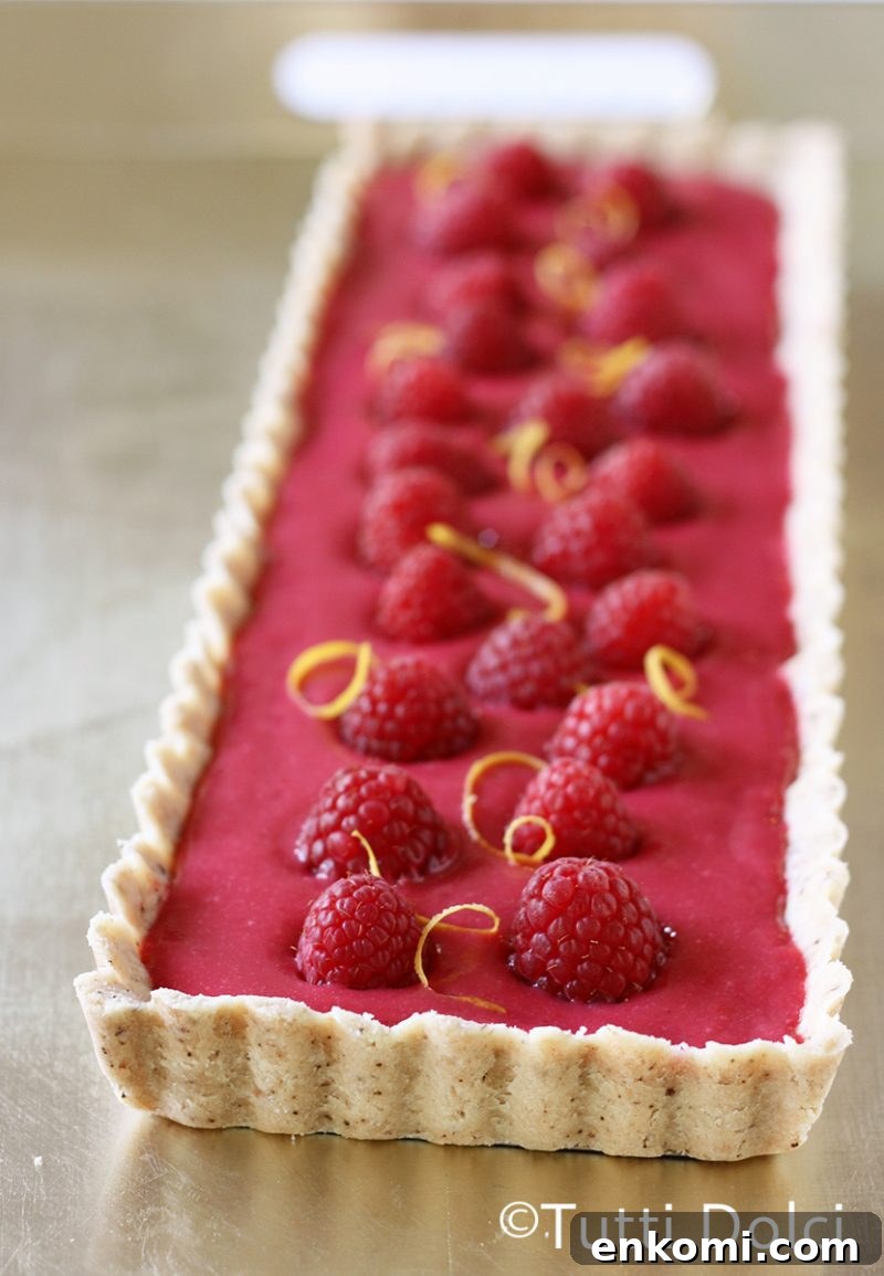 Raspberry Curd Tart