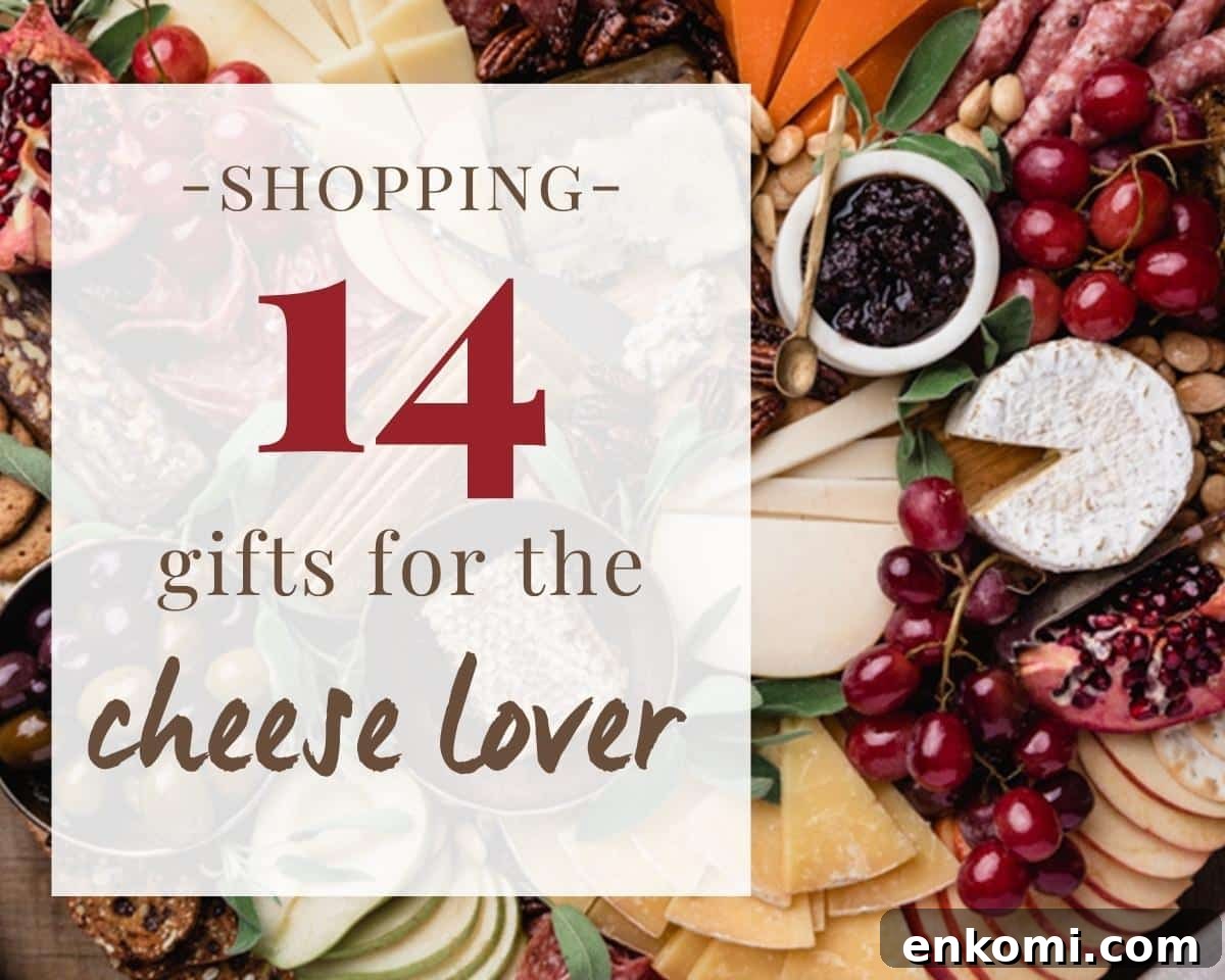 14 Unique Gifts for Cheese Lovers They'll Actually Use 2 cheese board with