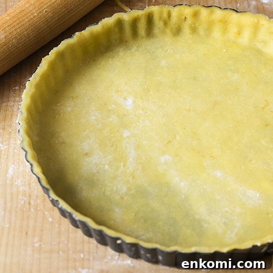 Looking for a pasta frolla recipe in English? I have a step by step method with pictures of the classic recipe for Italian sweet pastry dough. | justalittlebitofbacon.com