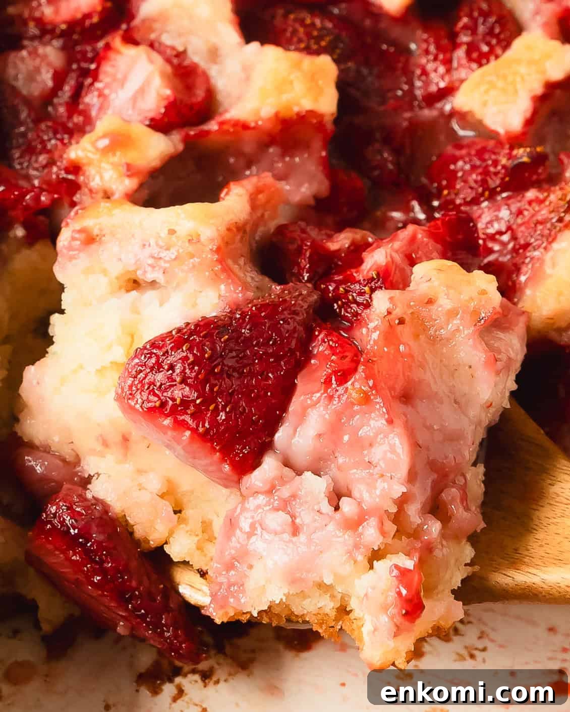 Strawberry cobbler is delightfully simple strawberry dessert made with tender and buttery biscuit like batter topped with sweet fresh strawberries, baked to golden perfection. This strawberry cobbler recipe is quick, easy to make and is spring and summer entertaining.