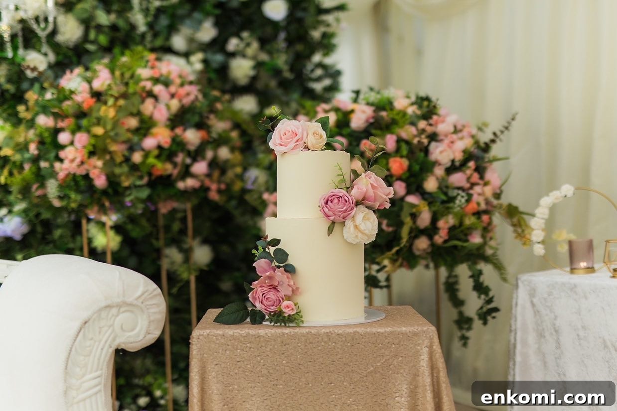 31 Intimate Small Wedding Ideas for a Memorable Celebration 7 elegant wedding cake