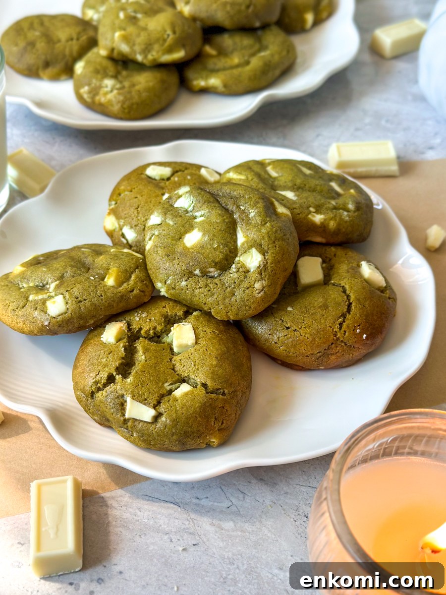 Brown Butter Matcha Cookies Recipe 3 img 5679 2