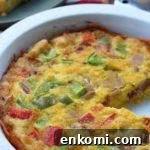 Paleo Ham and Egg Breakfast Casserole with Hash Browns (Whole30, GF) 2 ham egg bake