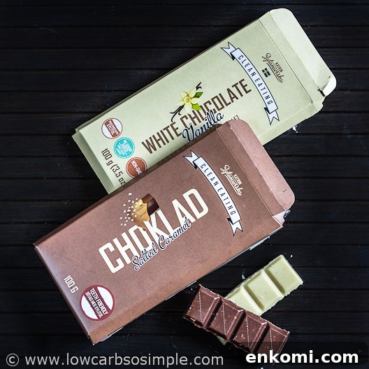 KZ Clean Eating White Chocolate and Salted Caramel Milk Chocolate | Low-Carb, So Simple