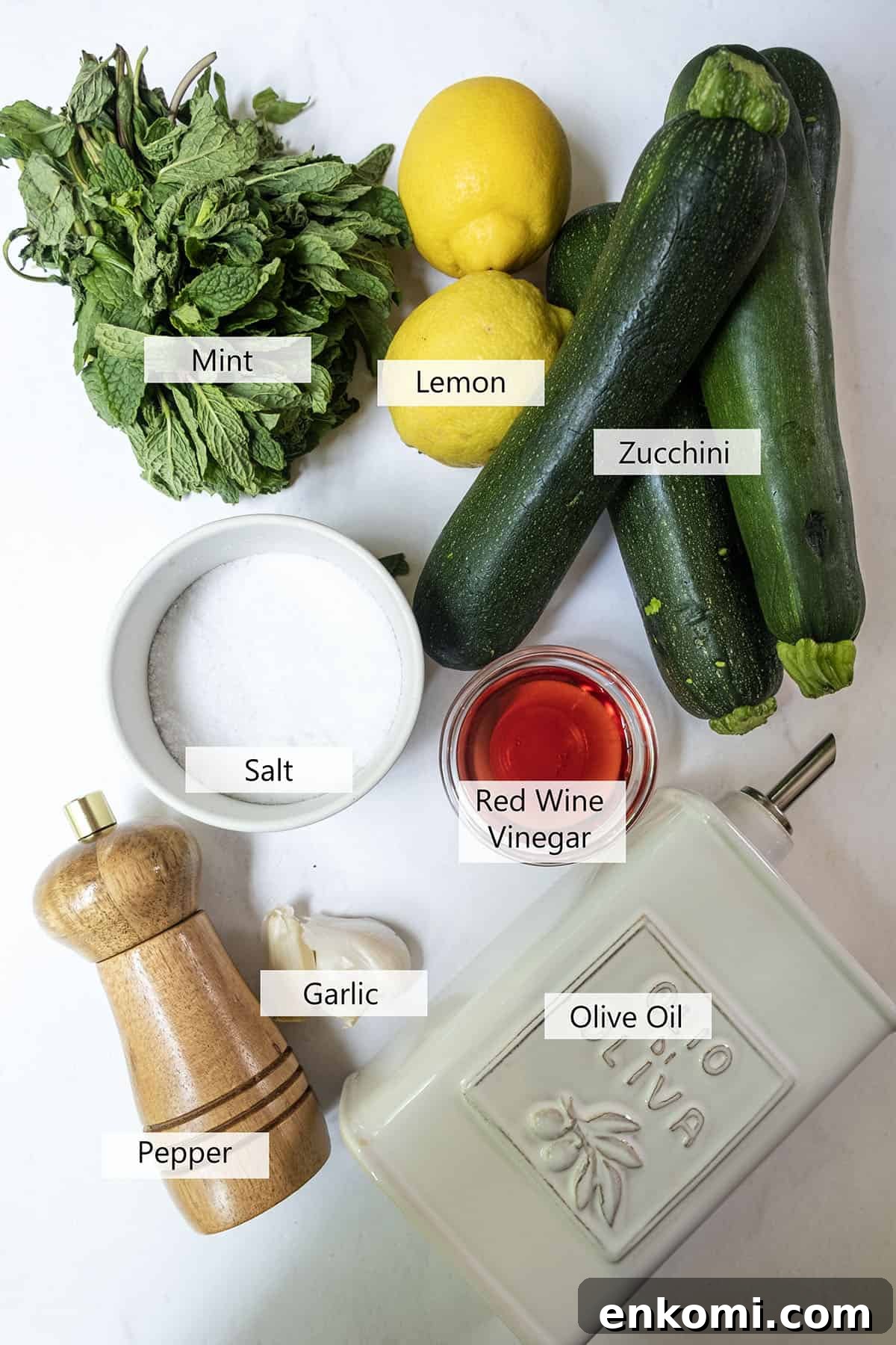 Ingredients for the recipe.