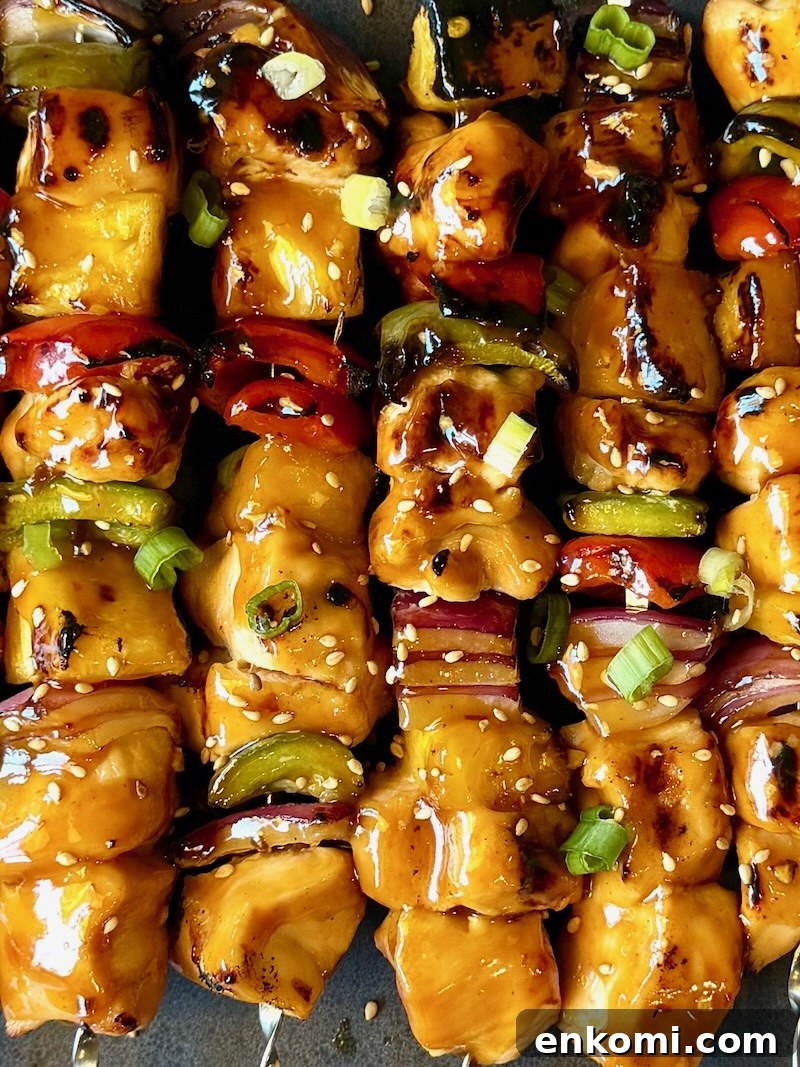 One-Pan Egg Roll Bowls with Ground Pork and Cabbage 12 Grilled Teriyaki Chicken Kabobs