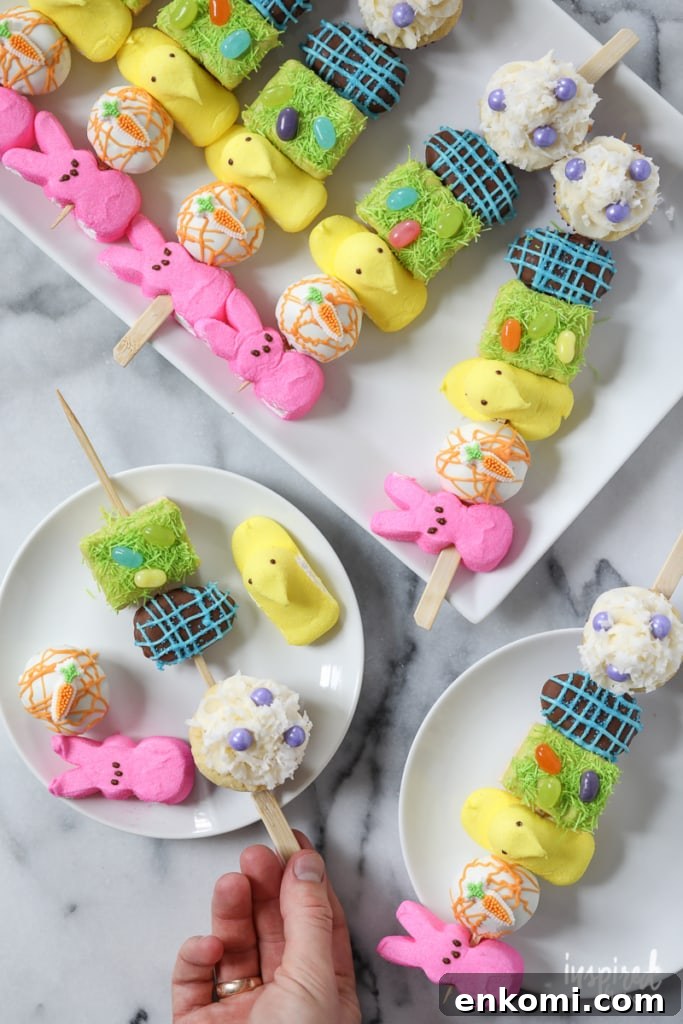 Spring Dessert Kabobs