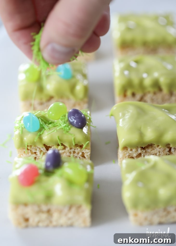 Spring Rice Krispies Treats
