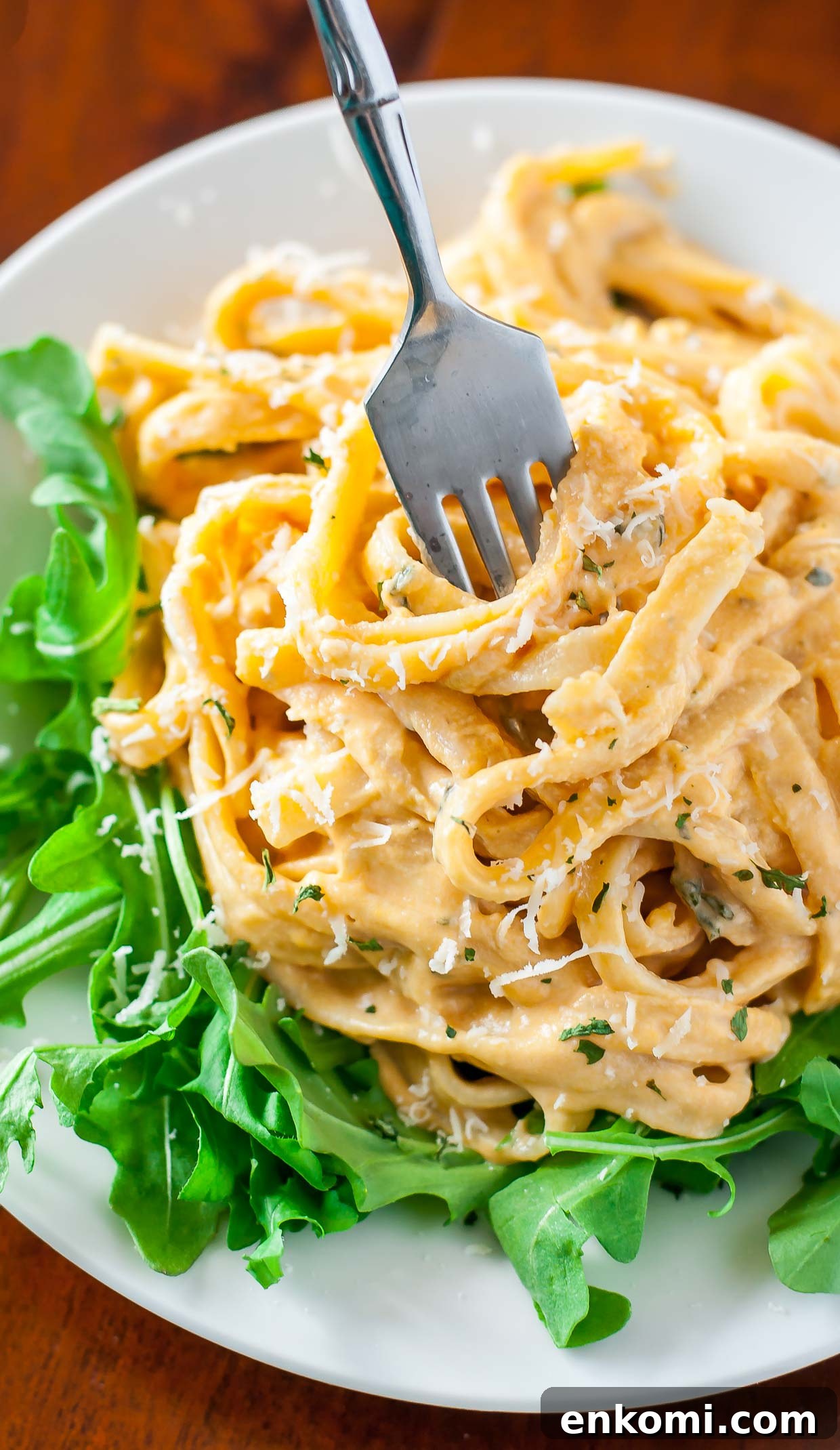 Creamy Sweet Potato Alfredo Sauce for Pasta 2 Sweet Potato Alfredo