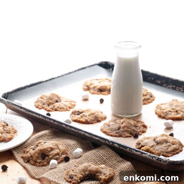 gluten-free-vegan-smores-cookie