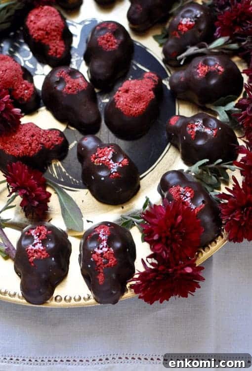 Chocolate-Strawberry Peanut Butter Skulls Recipe