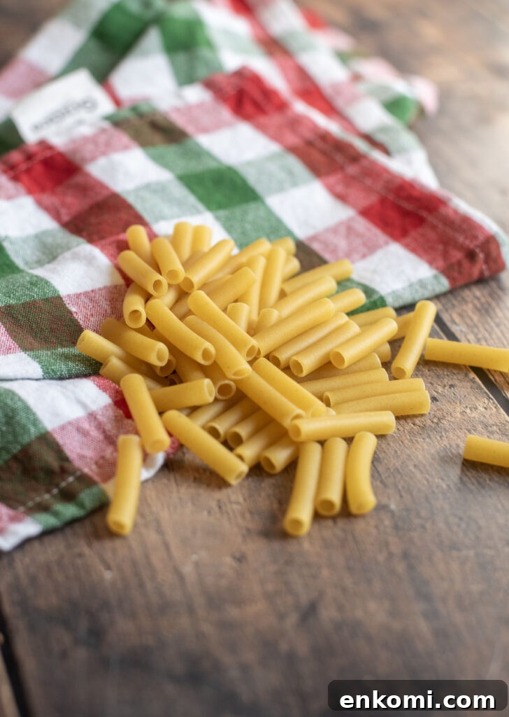 great value ziti for the perfect retro 80s food