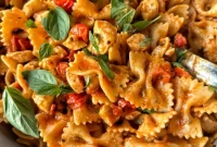 Creamy Tomato Butter Pasta with Chicken