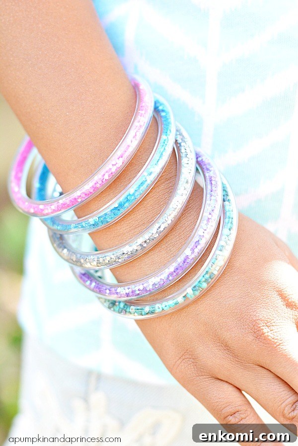 Vinyl Tube Bracelets