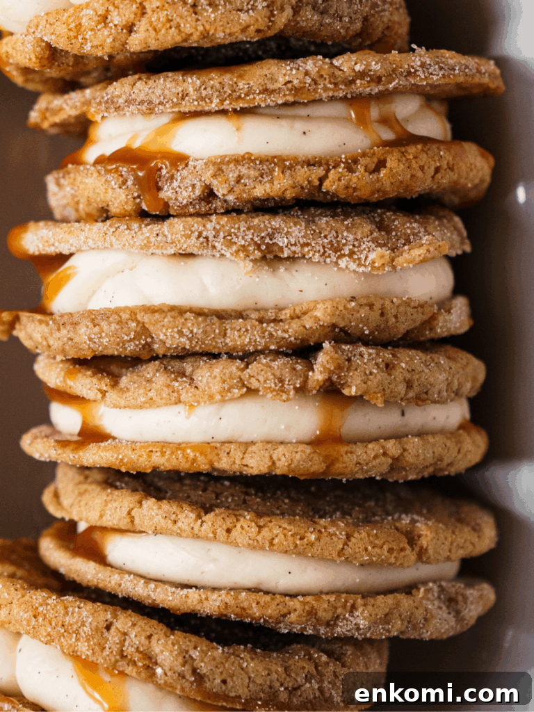 Snickerdoodle Caramel Cookies