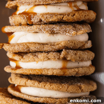 Snickerdoodle Caramel Cookies