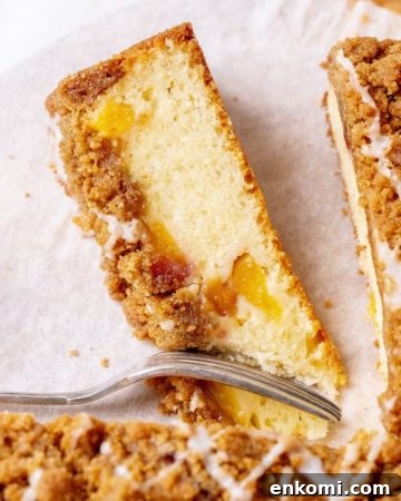 Peach Coffee Cake