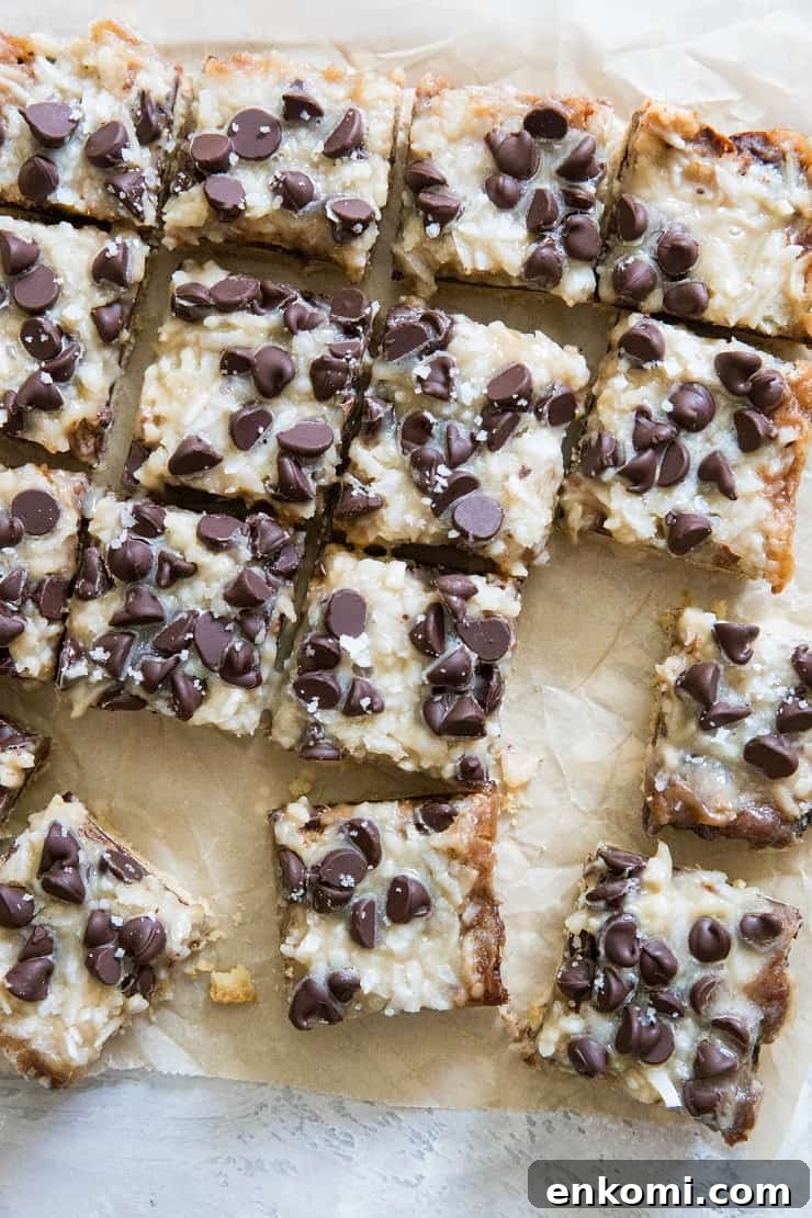7-Layer Paleo Magic Bars: No-Bake Dessert Bars 2 7-Layer Paleo Magic Bars