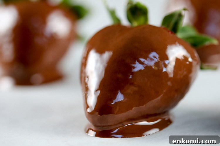 Mexican Chocolate-Dipped Strawberries; Gluten Free Festive Foods for Cinco de Mayo © 2017 Jane Bonacci, The Heritage Cook 