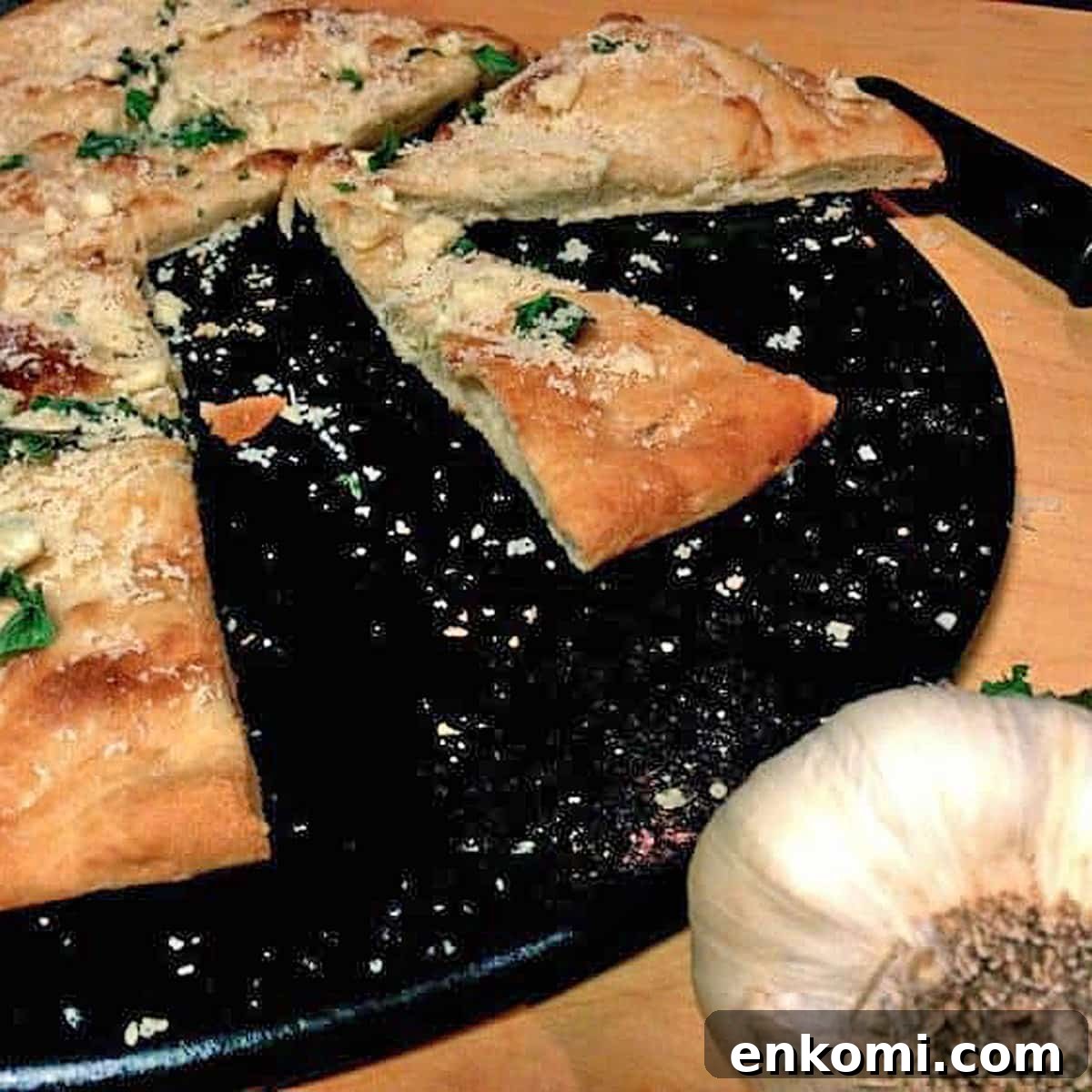 Garlic Lover's Pizza with Homemade Crust Recipe 7 img 3361 6