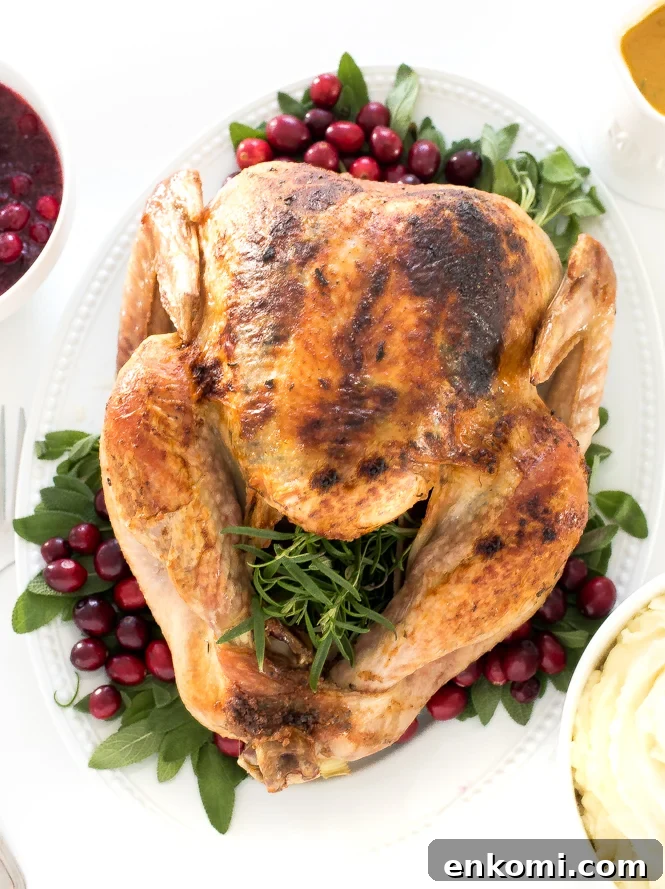 roasted turkey thanksgiving