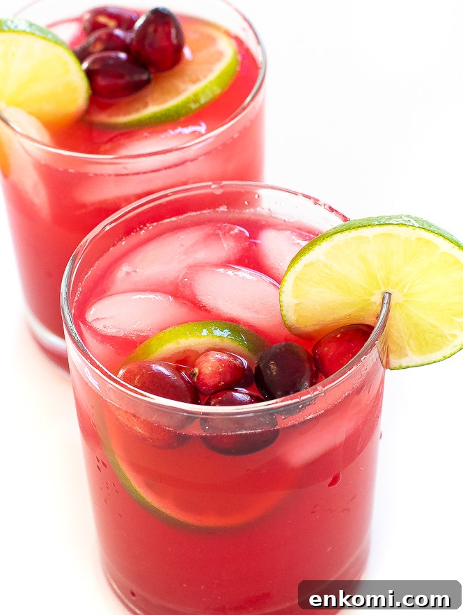 Cranberry Margaritas