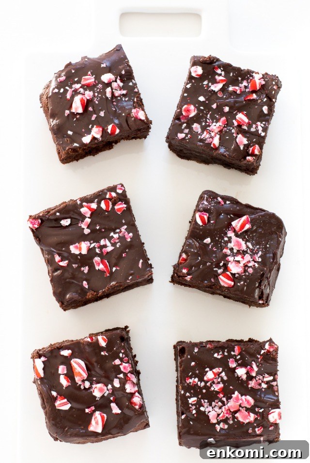 Peppermint Brownies