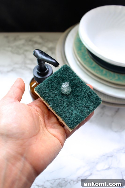 homemade liquid dish soap