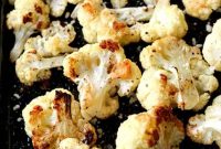 Crispy Parmesan Roasted Cauliflower