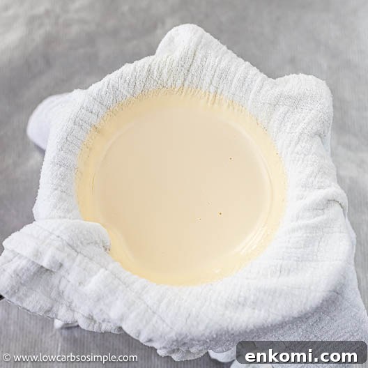 Batch of Homemade Mascarpone | Low-Carb, So Simple