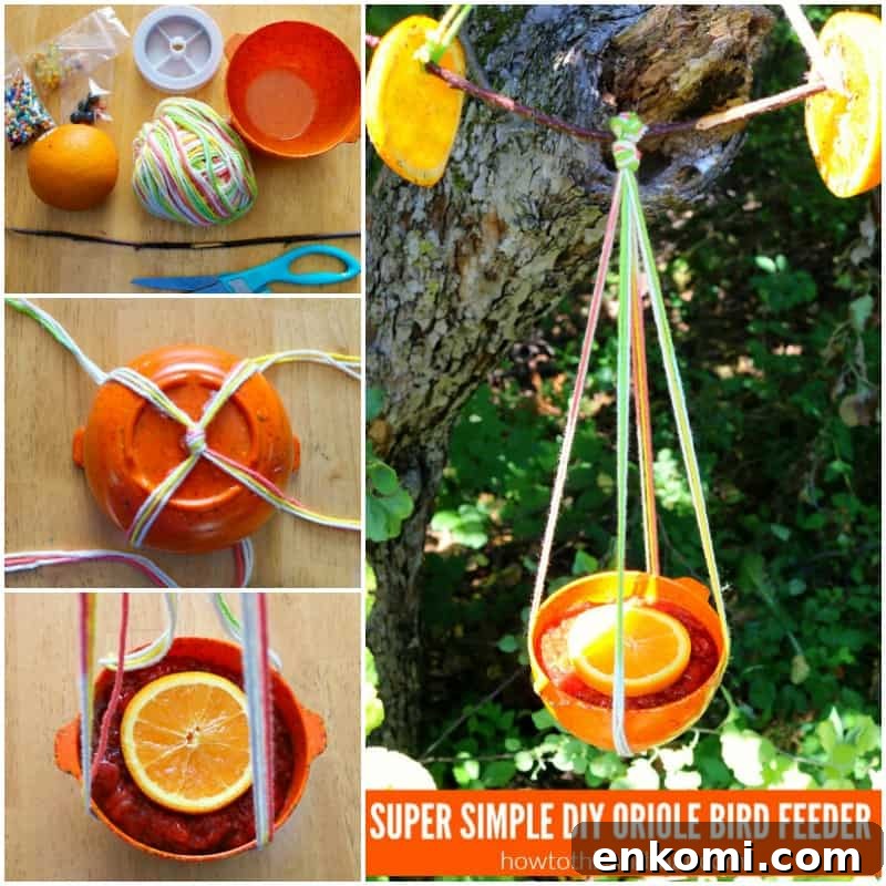 oranges hanging in a tree.
