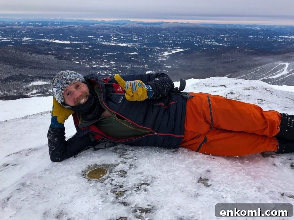 Chris Mount Mansfield Vermont high point
