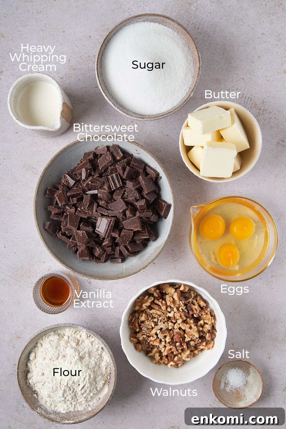 Spicy Valentine's Day Menu for a Romantic Dinner at Home 19 Brownie ingredients