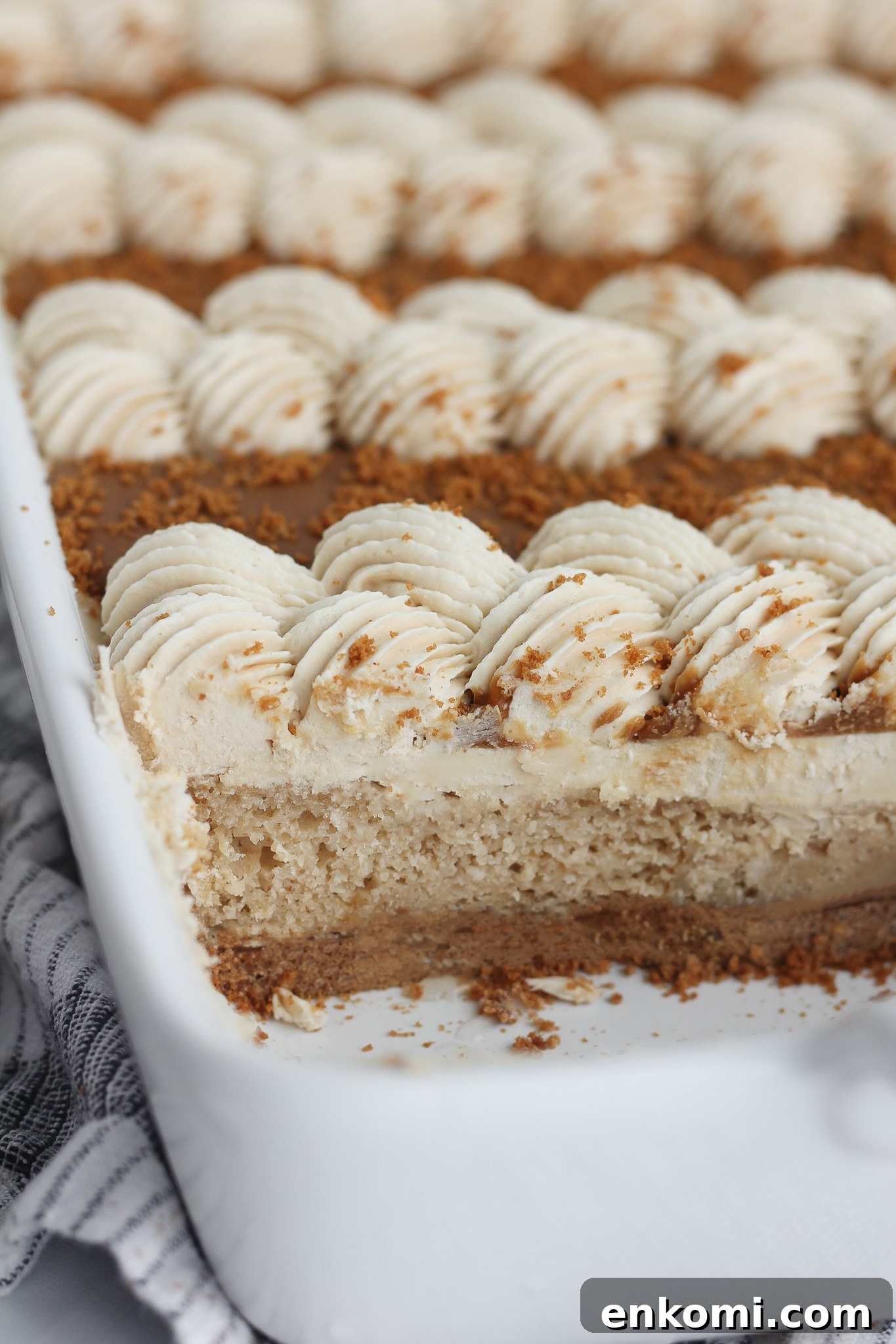 Biscoff cake tools