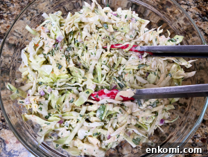 Cilantro lime coleslaw